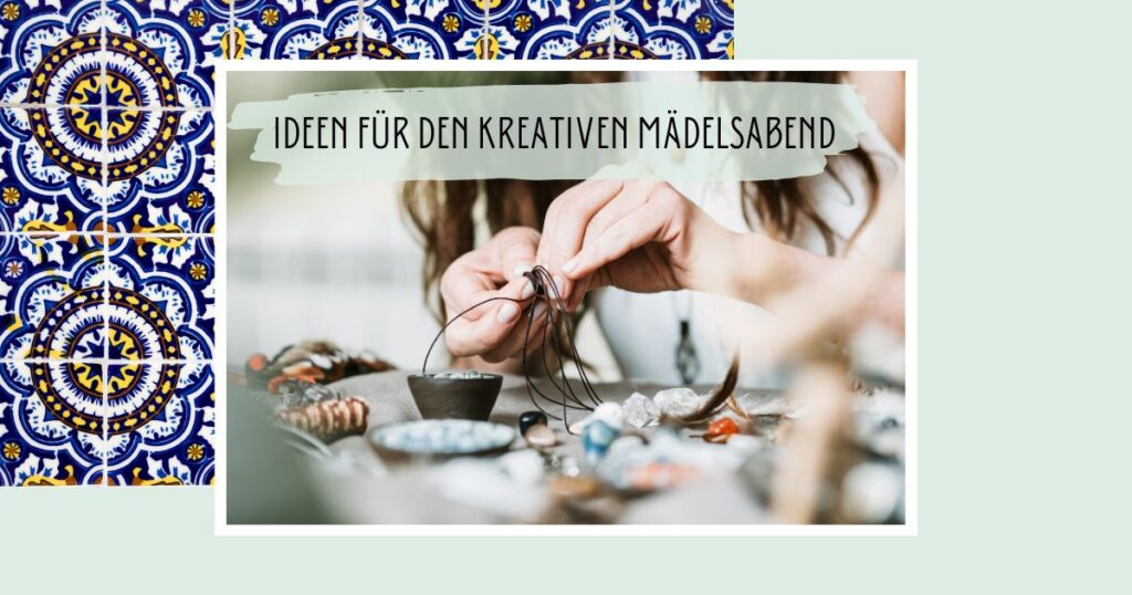 Ideen für Mädelsabend: Zusammen Perlenketten fädeln und kreativ sein