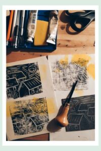 13 Gründe, warum mir Kreativität so guttut! Stempel schnitzen