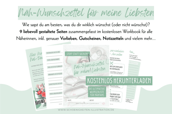Näh-Wunschzettel für meine Liebsten